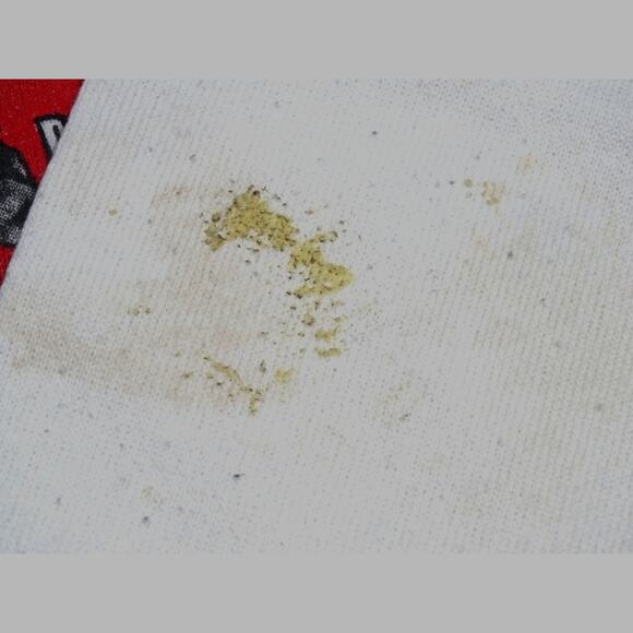 Vintage Distressed Hanes Mercury Cougar Racing Sweatshirt XL Stained Workwear - Picture 6 of 7